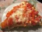 Рецепта за Пица с шунка, сирене и кашкавал
