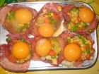 Снимка 4 от рецепта за Предястие със свинско филе и яйца