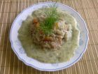 Рецепта за Кайма с ориз и зеленчуци в сос от копър