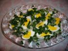 Снимка 1 от рецепта за Великденска салата с яйца и лук