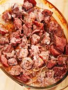 Рецепта за Три вида месо с наденичка