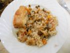 Рецепта за Пиле с ориз и зеленчуци на фурна