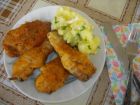 Снимка 1 от рецепта за Печени пилешки бутчета и пържолки
