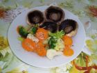 Салата с броколи, карфиол и моркови