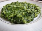 Снимка 2 от рецепта за Задушен спанак с ориз на фурна